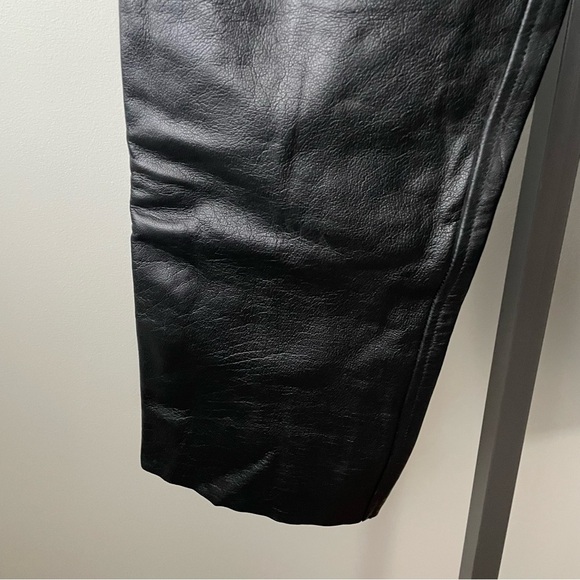 Xelement Leather Biker Motorcycle Riding Chaps Moto Womens Size 12 - Picture 5 of 10